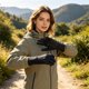 thumbnail image 1 of Guantes de protección solar de Seda de Hielo para verano, transpirables, finos, con protección UV, para conducir al aire libre, compatibles con pantalla táctil, unisex, talla única., 1 of 6