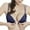 Blue, variant on Gyexs Women's Front Closure Comfortable Supportive Underwire Triangle Cup Bra for Everyday Wear Bralettes for Women, Grey, Size One Size