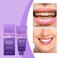 thumbnail image 4 of HYLLai Color-Correcting Brightening Toothpaste, Purple Formula for Stain Removal, Enamel Safe, Mint Fresh, 120g, 4 of 9