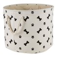 thumbnail image 2 of Design Imports CAMZ12463 Patte et Os Ronds en Polyester pour Animaux de Compagnie&44; Noir - Moyen, 2 of 9
