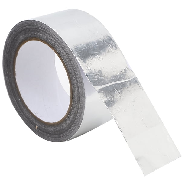 Cinta de papel de aluminio, cinta adhesiva impermeable para tuberías de papel de aluminio de 50 mm x 30 m diseñada a medida