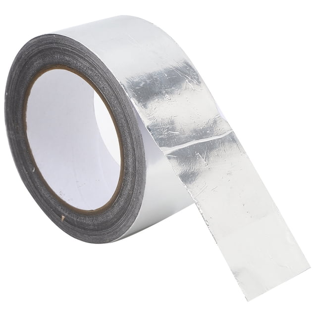 Cinta de papel de aluminio, cinta adhesiva impermeable para tuberías de papel de aluminio de 50 mm x 30 m diseñada a medida