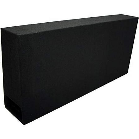 American Sound Connection Single 12" Subwoofer Regular Standard Cab Truck Ported Stereo Sub Box Enclosure