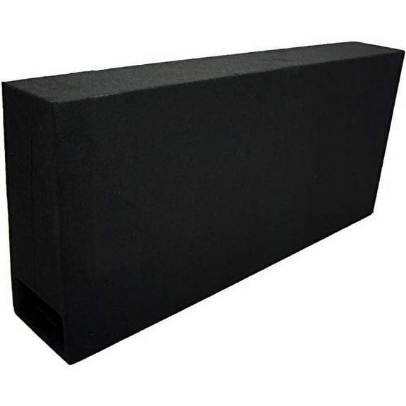 American Sound Connection Single 12" Subwoofer Regular Standard Cab Truck Ported Stereo Sub Box Enclosure