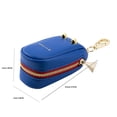 thumbnail image 2 of xiaxaixu Universal Car Key Case Holder, Cute Crocodile Microfiber Leather Car Smart Key Fob Cover with Hook and Keyring Zipper Bag, 2 of 5
