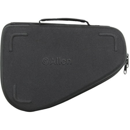 Allen Molded Handgun Case, 4" Revolvers
