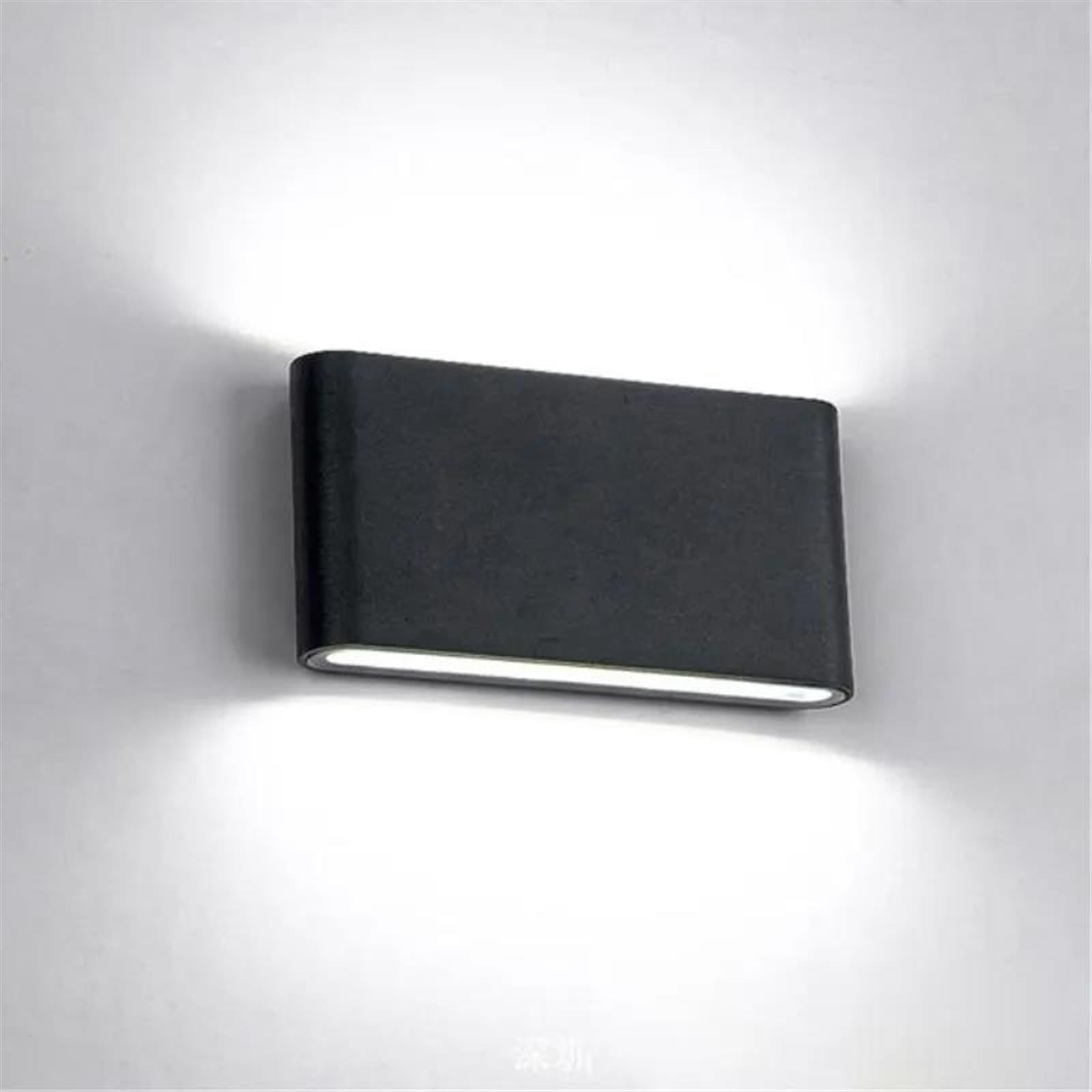 Indoor Bedroom Living Room Stairs Wall Light Outdoor Waterproof Garden Lighting Aluminum 6W 12W Wall Lamp