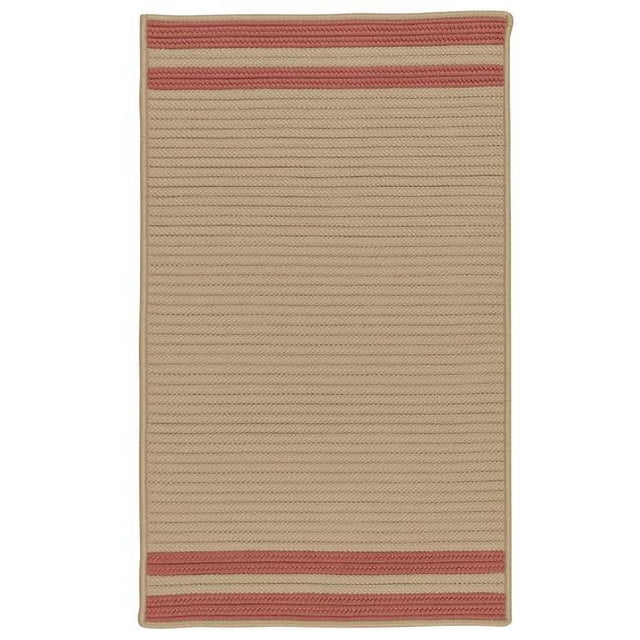 Colonial Mills Tapis DE35R060X084S Denali Tapis de Zone à Rayures Rouge Brique - 5 x 7 Pieds