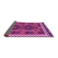thumbnail image 2 of Ahgly Company Indoor Round Oriental Purple Traditional Area Rugs, 3' Round, 2 of 4