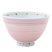 Hasami Ware Lightweight Teacup (Small) Color Dot Pattern Pink Microwave Dishwasher Safe Made in Japan 14780