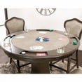 thumbnail image 4 of Sunset Trading Vegas 5-Piece 42.5" Wood Dining/Chess/Poker Table Set in Gray, 4 of 6