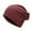 Red, variant on HOWPAY Slouchy Beanie for Women Stretchy Windproof Solid Color Knitted Winter Hats for Cold Weather Soft Warm Baggy Ski Stocking Cap