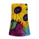 thumbnail image 2 of Gibobby Camiseta de tubo estampada para mujer, informal, holgada, cómoda, camiseta sin mangas(Amarillo,XG), 2 of 4