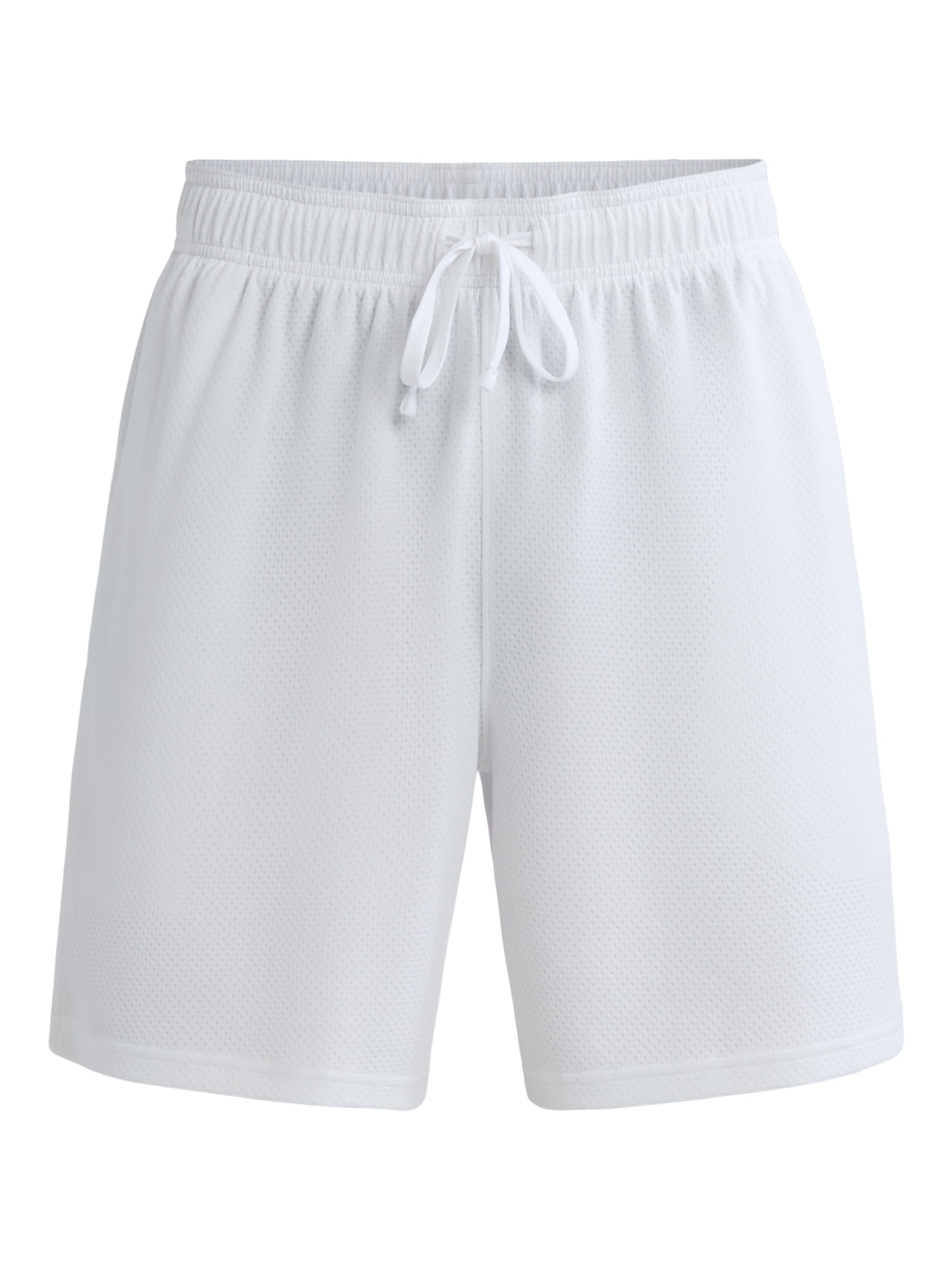 Athletic Works Men's and Big Men's Mesh Shorts, 7" Inseam, Sizes S-5XB