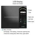 thumbnail image 2 of Labymos Automatic Solar Chicken Coop Door with Remote Control, Light Sensor, Timer & Manual Modes - Waterproof IP65, LCD Smart Anti-Pinch Feature, 20m Range, Black, Includes Solar Panel &, 2 of 7