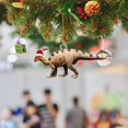 thumbnail image 2 of Gibobby 1 Paquete de Espejo de Coche Colgante Decoración Enano Coche Ornamento Regalo Navidad Dinosaurio Estatua Artesanía Colgante Accesorios(E), 2 of 5