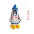 thumbnail image 2 of Japceit Astronaut Costume for Halloween, Cute Space Rocket Uniform for Party, Stage Performance Outfit, Halloween Decor Apparel for Events, 2 of 5
