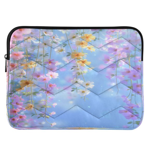 ALAZA Flower Summer Pattern Laptop Sleeve Case for 13-14 Inch Computer Cover Bag Medium