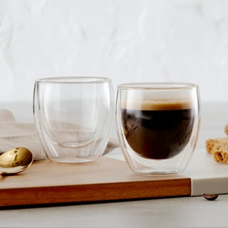 Safdie & Co. - 2-Piece Set Double Wall Glass Coffee Mugs With Handles,  Insulated Tea Glasses, Espres…See more Safdie & Co. - 2-Piece Set Double  Wall