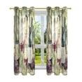 thumbnail image 7 of Yayeee Window Curtains Set of 2 for Living Room Light Filtering 63"x42", Grape Wine, 7 of 7