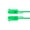 Green, variant on Secure Cable Ties 15 Inch Blank Tamper Evident Tear Away Red Plastic Seal - 100 Pack