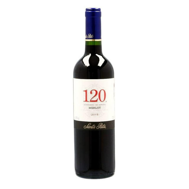 Vino Tinto Santa Rita Viña 120 Merlot 750 ml Santa Rita