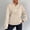 Khaki, variant on AXXD Women's Sweatshirts Blue Basic Summer 2024 Turtle Necks Long Sleeved Solid Color Zipper Stitching Pocket High Neck Sweater