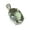 Green Amethyst, variant on Solid 925 Sterling Silver Pendant For Women Men, Genuine Green Amethyst Oval Gemstone Unique Handcrafted Pendant For Her Him