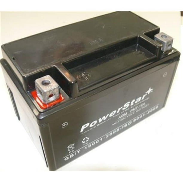 PowerStar PM712A14 Scooter Battery for Yamaha YJ125T Vino 125 125CC
