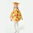 thumbnail image 5 of Kids Court Dress For Halloween Party Stage Performance Pizza Hat Outfit, 5 of 7