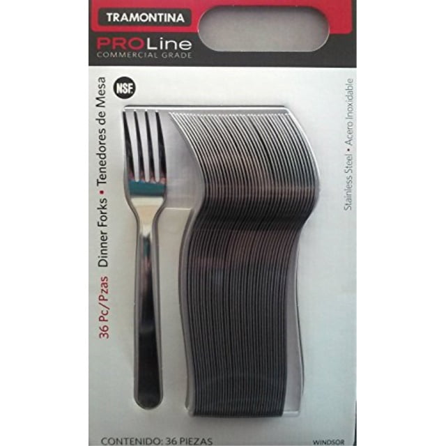 Tramontina Pro Line 36 Dinner Forks Commercial Grade Stainless Steel