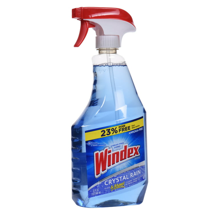Windex Crystal Rain Ammonia Free Glass Cleaner – 26oz