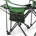 thumbnail image 5 of OKHOTY Height Adjustable and Breathable Mesh Steel Tube Outdoor Chaise Lounge, Green, 5 of 8