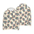 thumbnail image 6 of Bingfone 70s Disco Ball Men's Drawstring Hoodie Long Sleeve Pocket Sweatshirts-3X-Large, 6 of 6
