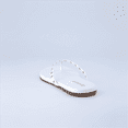 thumbnail image 6 of Cushionaire Women’s Confetti Studded Flip-Flops – Comfortable Thong Sandals with Embellished Straps, Stylish Summer Beach Shoes, Wide Widths Available, 6 of 7