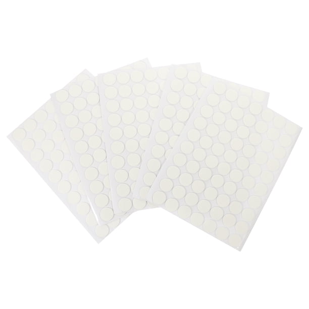 5 hojas de cinta adhesiva de doble cara transparente para pared, cinta adhesiva de doble cara extraíble