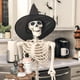 thumbnail image 2 of Esqueleto humano realista para decoración de Halloween, modelo de huesos de Calavera, fiesta de Halloween, decoración del hogar, Casa Encantada, accesorios de terror, 40cm, 2 of 4