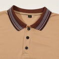 thumbnail image 5 of Mens Shirts Charming Men's Shirt Super Light Short Sleeve Casual Men's Wear Gifts for Men Beige Cotton Blend 2XL, 5 of 8