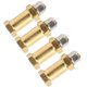 thumbnail image 5 of Accesorio de conector de latón RC de 4 piezas para coche de Control remoto 1/10 fácil instalación dorado, 5 of 8