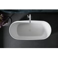 thumbnail image 7 of Kohler 25984-0 60 x 29 in. Ceric Freestanding Bath - White, 7 of 7