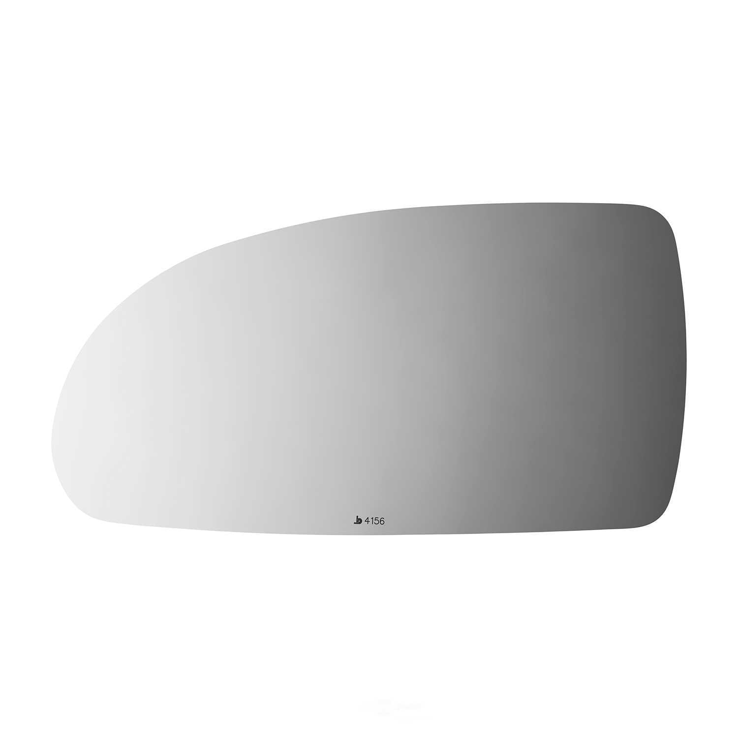 Burco 4156 Driver Side Flat Replacement Mirror Glass for Hyundai Elantra
