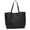 Black, variant on Women Casual Handbags Shopper Bag High Capacity Tote Ladies PU Leather Big Shoulder Bag (Black)