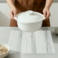 thumbnail image 4 of Unique Bargains Kitchen Placemats Set of 6 Plastic Indoor Washable Table Mat Blue, 4 of 6