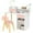 Pink, variant on Qaba 2 Pieces Kids Desk and Chair Set with Storage and Shelves, Pink