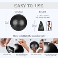 thumbnail image 4 of SUTENGDA InnotechSC Pilates Ball 9 Inch Core Ball  Small Exercise Ball with Exercise Guide Barre Ball Mini Yoga Ball for Pilates  Yoga  Core Training  Physical Therapy  Balance  Stability, 4 of 6