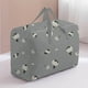 thumbnail image 1 of Extra Large Storage Bags Strong Handles Zippers Heavy Duty Washable Moving Bag Closet Underbed Organizer For Bedding Blanket, Reusable Foldable Portable Organizer, Metal Frame Zippered, 1 of 9