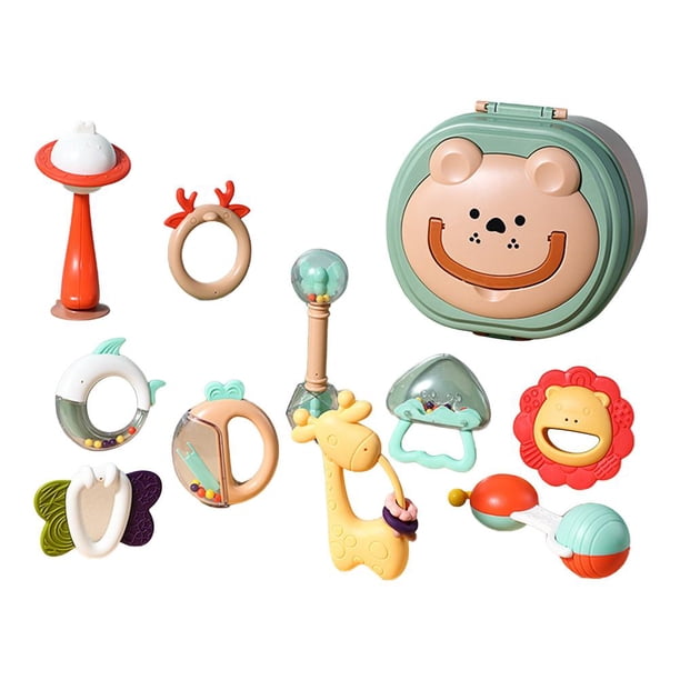 Juguetes Para Bebés, Mordedor Para Bebés, Sonajeros Para Dentición, Regalos Para Recién Nacidos Monstrate FN007035-02
