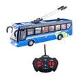 thumbnail image 3 of Autobús escolar RC Autobús de control remoto Coche de control remoto a escala 1:32 pantalón corto azul, 3 of 9