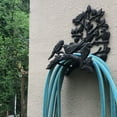 thumbnail image 2 of Garden Hose Butler, Heavy Duty Cast Iron, Retro Rough Surface, Unique Classic Rubber Sleeve, Functional Garden Decor, Easy To Install On Patios Villas Gardens, Space-saving Wall Mounted Design, 2 of 5