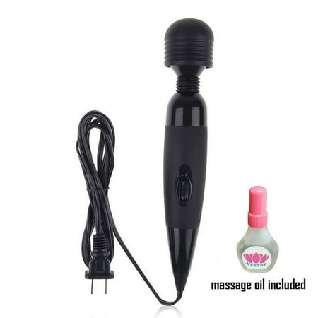 MyXToy Fairy Multi-Speed Personal Wand Massager Black